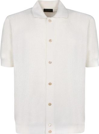 Dell'Oglio Ca 3Mc Cr 14L 020 - Heren - Vesten - Wit - 2XL - Truien & Vesten