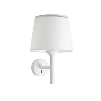 Netlighting Savoy Wall Light with Shade White E27