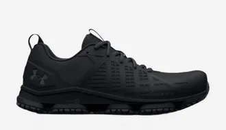 Under Armour Mens Micro G Strikefast Protect Tactical Shoes In Black