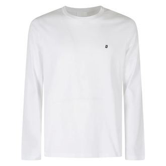 Dondup T-shirt in Jersey - - Tops - Uomo - Bianco - L