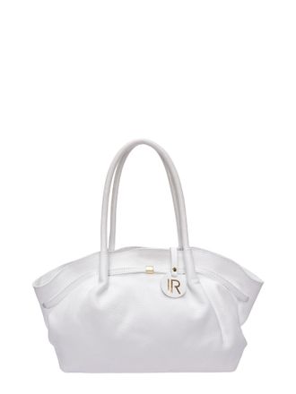 Isabella Rhea Wit Rundleer Tas