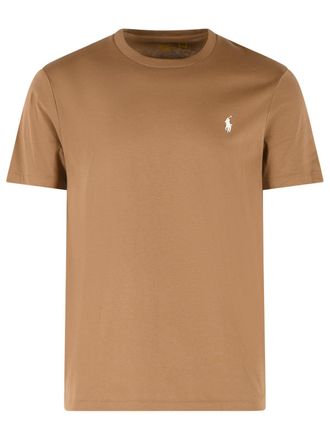 Polo Ralph Lauren Braunes Baumwoll-T-Shirt