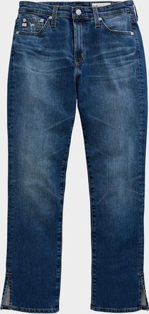 AG - Adriano Goldschmied Mari Cropped Stretch Denim Jeans