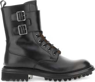 Churchs Veterlaarzen met dubbele gesp - Zwart