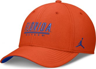 Nike Jordan Mens Florida Sideline Rise Jordan Brand Dri-FIT College Hat in Orange | JC3A08E6UFN-559