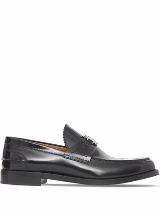 シューズ・サンダルその他 Burberry Cadet black leather loafers with heel Burberry Cadet black leather loafers with heel – AUMI 4