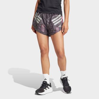 adidas Laufshorts ADIDAS PERFORMANCE BTN SHORT W, Damen, Gr. S, N-Gr, schwarz, Obermaterial: 100% Polyester, Hosen Laufshorts