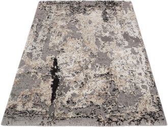 Oci Die Teppichmarke Teppich »Juwel Liray« rechteckig 20 mm Höhe Kurzflor, Wohnzimmer, Marmor Optik, Hoch Tief Effekt