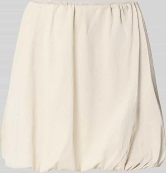 Vero Moda Ausgestellter Mini-Rock aus Baumwoll-Mix Modell TASS in Offwhite, Gr&ouml;&szlig;e XL