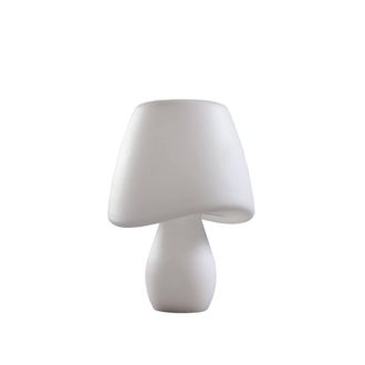 Netlighting Cool Table Lamp 2 Light E27 Outdoor IP65 Opal White