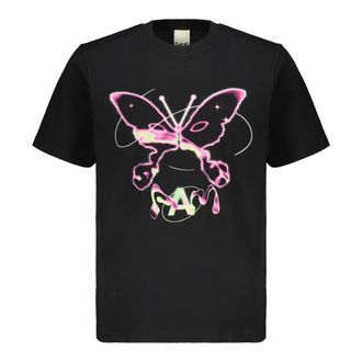 P.A.M. T-Shirts, male, Black, Size: 2XL Black T-shirt with graphics on the front