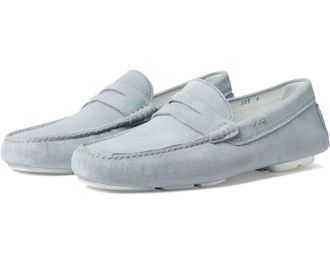 To Boot New York Idris Loafers Mens US 7 Light Blue Suede Casual Shoes KHD831