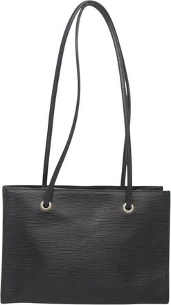 Fendi Black Leather Shoulder Bag (Pre-Owned)