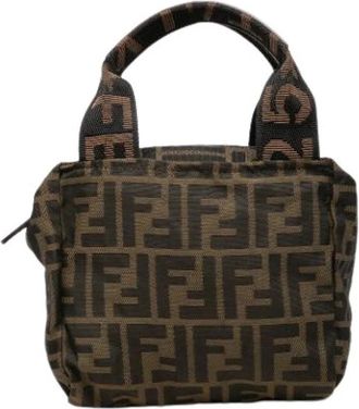 Fendi Pre-owned Vintage Mini Bag - Dames - Vintage Mini Tas - Bruin - ONE Size - Vintage