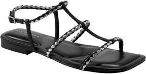 Marc Fisher Maze Strappy Sandal in Black at Nordstrom Rack, Size 8.5