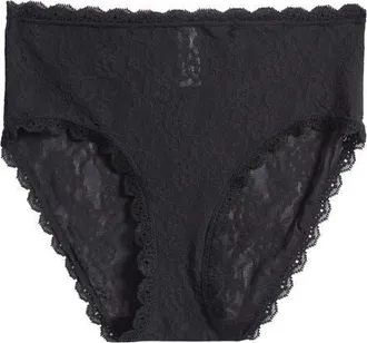 b.tempt'd by Wacoal Effortlessly Lace Hipster Panties in Night at Nordstrom, Size X-Large