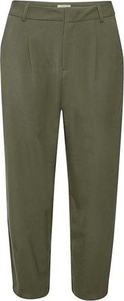 Kaffe Hoge taille Grape Leaf Broek - Dames - Vrijetijds broeken - Groen - L - Broeken