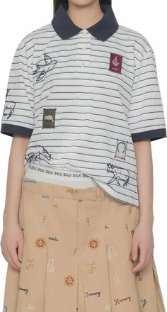 Sea New York Winslow Craft Polo Shirt In White