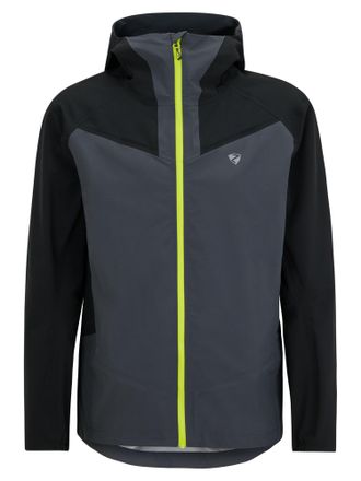 Ziener Funktionsjacke ZIENER NAX, Herren, Gr. 46, graublau, Obermaterial : 88% Polyamid, 12% Elasthan; Futter: 100% Polyester;, Jacken Funktionsjacke