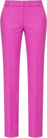 Liu Jo Slim-fit Trousers, female, Pink, Size: 2XL Slim-fit Trousers