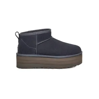 UGG Winter Boots, female, Blue, Size: 10 US Classic Ultra Mini Platform Boots