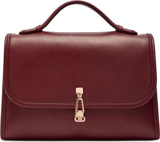 Gabriela Hearst Borsa tote Leonora media in pelle - Rosso