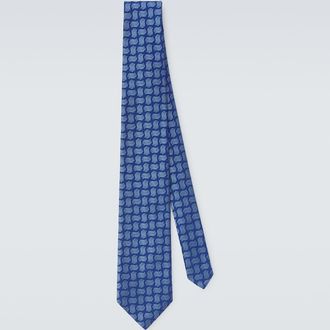 Charvet Silk jacquard tie