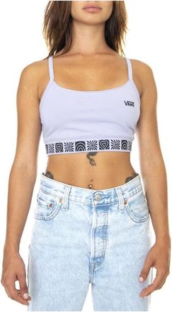 Vans Divine Energy Sports Bra - Dames - Tops zonder mouwen - Paars - XL - Katoen - Tops