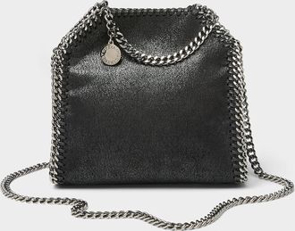 Stella McCartney Womens Falabella faux-leather chain handbag