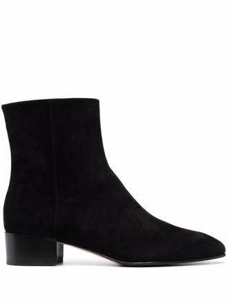 Scarosso Ambra 40mm square-toe boots - Black