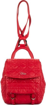 Dior Zaino Stardust trapuntato - Rosso