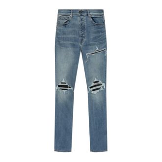 Amiri Heren, Jeans, Blauw, Maat: W32 Denim