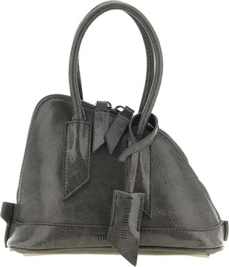 The Attico Sant Ambroeus Mini Handtas - Dames - Tassen - Grijs - Maat: ONE Size Zijde