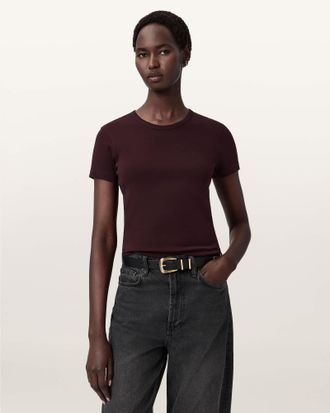 AllSaints Cotton Stevie Ramskull T-Shirt, Size: XS