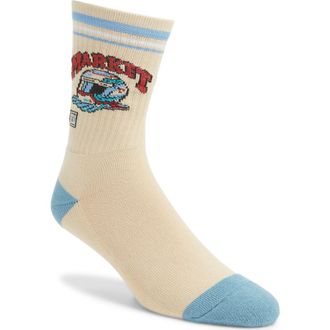 Market Helmet Crew Socks in Cream at Nordstrom