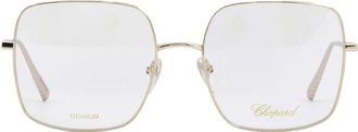 Chopard Demo Square Ladies Eyeglasses VCHF49M 0300 55