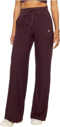 Fabletics Womens Cloud Jersey Wide Leg Pant in Oxblood Heather at Nordstrom, Size Xx-Large