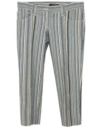 Dolce & Gabbana Striped Pants, Size Fr, 36 (Authentic Pre-Loved)
