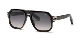 Philipp Plein SPP148M 0722 Mens Sunglasses Tortoiseshell Size 57