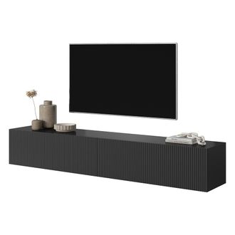 Selsey Selsey Veldio - Mobile Tv - 175 Cm - Con Le Stecche, Nero
