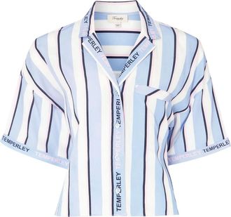 Temperley London Camicia Dominque - Blu