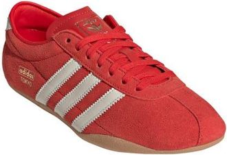 adidas Tokyo Low Top Sneaker in Red/off White/gum 3 at Nordstrom, Size 7.5