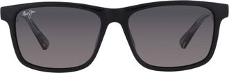 Maui Jim Okina Neutral Grey Square Mens Sunglasses GS587-02 55