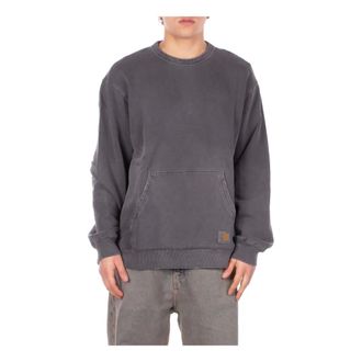 Carhartt Work in Progress Heren, Sweatshirts & Hoodies, Grijs, Maat: S Katoen