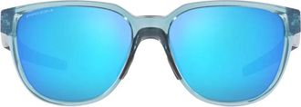Oakley Accessoires, unisex, Blauw, ONE Size, Blauwe Zonnebril Actuator Stijl met Spiegelglazen