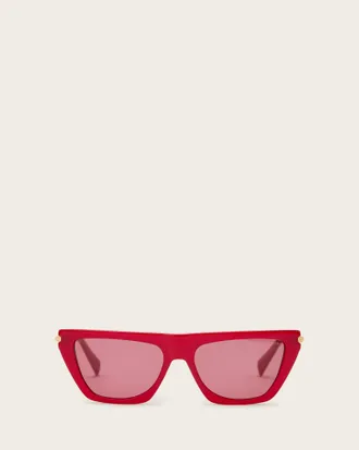 AllSaints Minka Flat Top Cat Eye Sunglasses