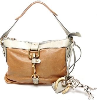 Chlo&eacute; Leather Shoulder Bag (Pre-Owned)
