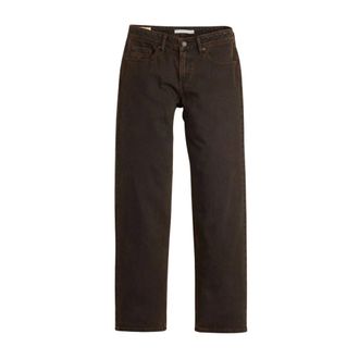 Levi's Low Rechte jeans - Dames - Jeans - Bruin - Maat: W30 L31 Katoen