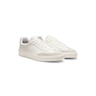 BOSS BY BECKHAM sneakers in leather and suede
