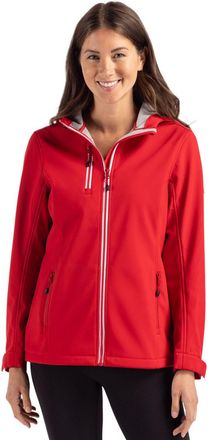 Clique Telemark Eco Stretch Softshell Full Zip Womens Hooded Jacket